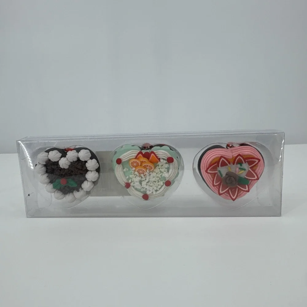Kurt S. Adler Sweet Shoppe collection fake cake holiday ornaments Gift Tags NEW